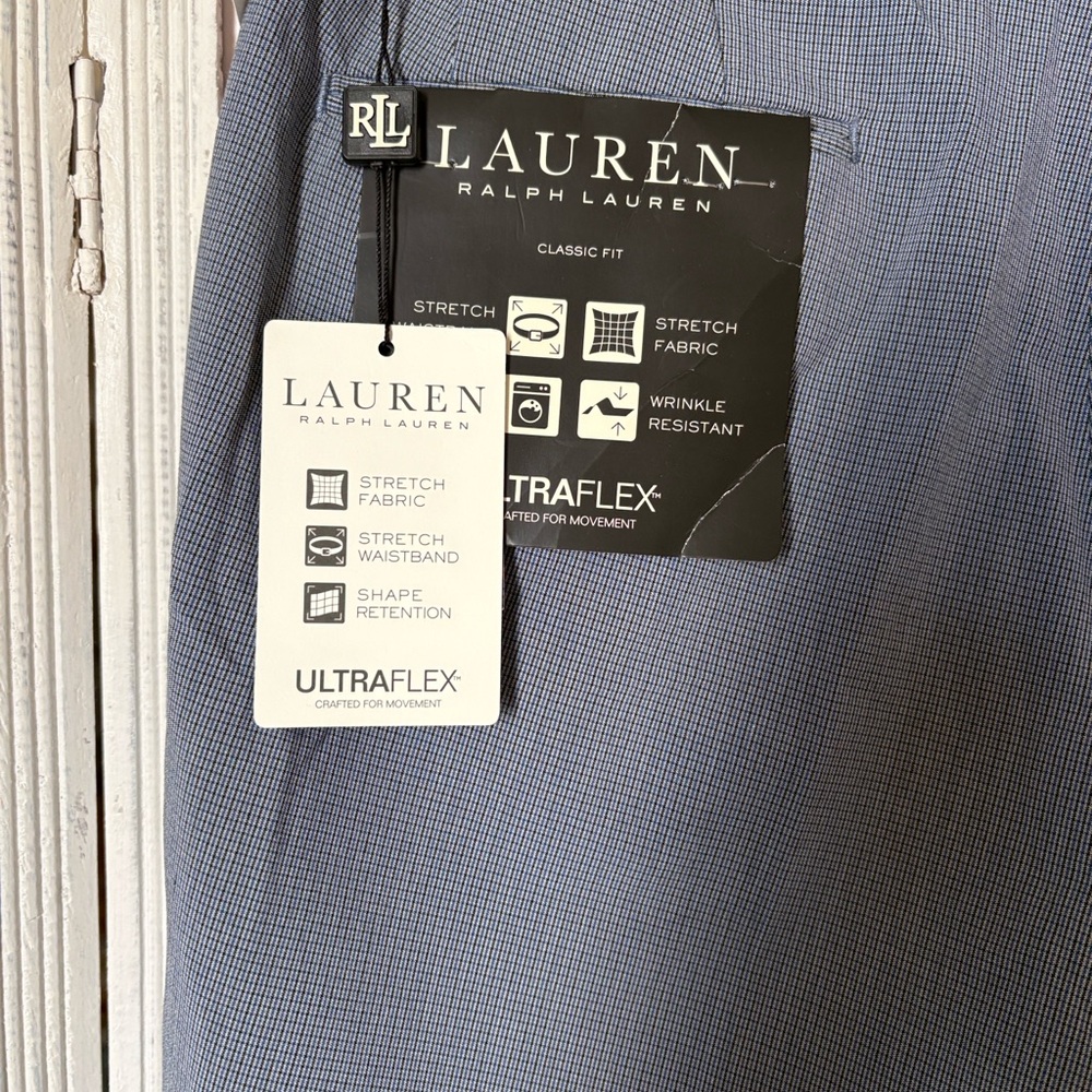 Lauren Ralph Lauren Men's Sky Blue Dress Pants - Picture 3 of 6